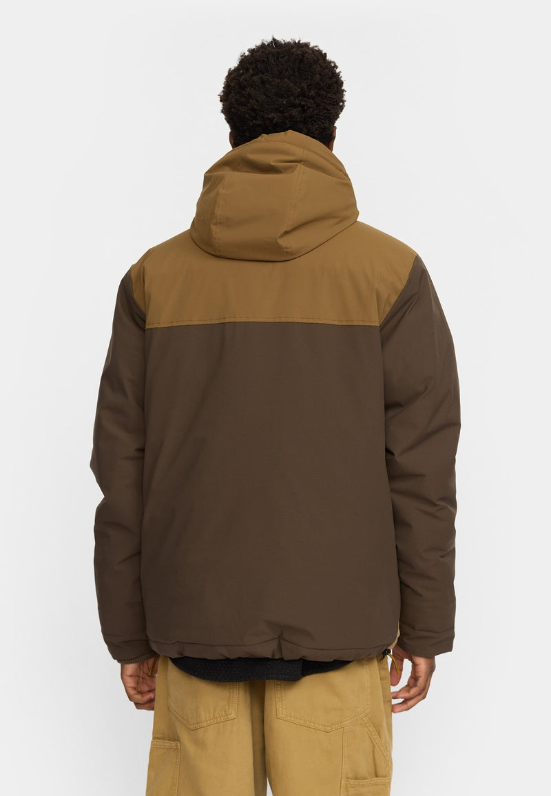 PADDED TECH JACKET / 7879 - BROWN