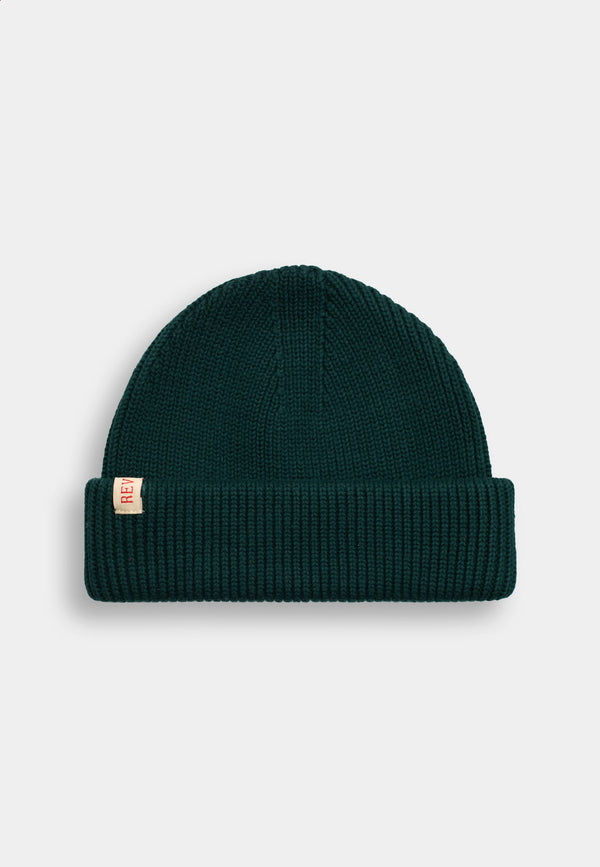 FISHERMAN BEANIE / 9324 - DARKGREEN