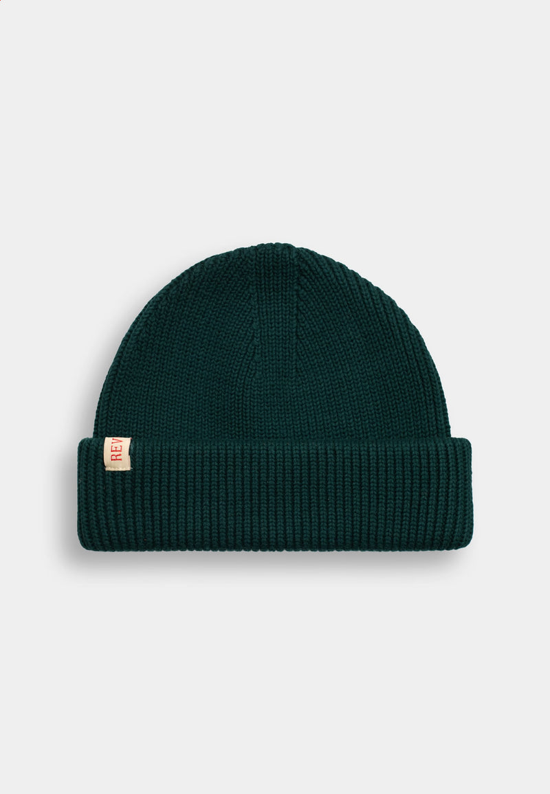 FISHERMAN BEANIE / 9324 - DARKGREEN