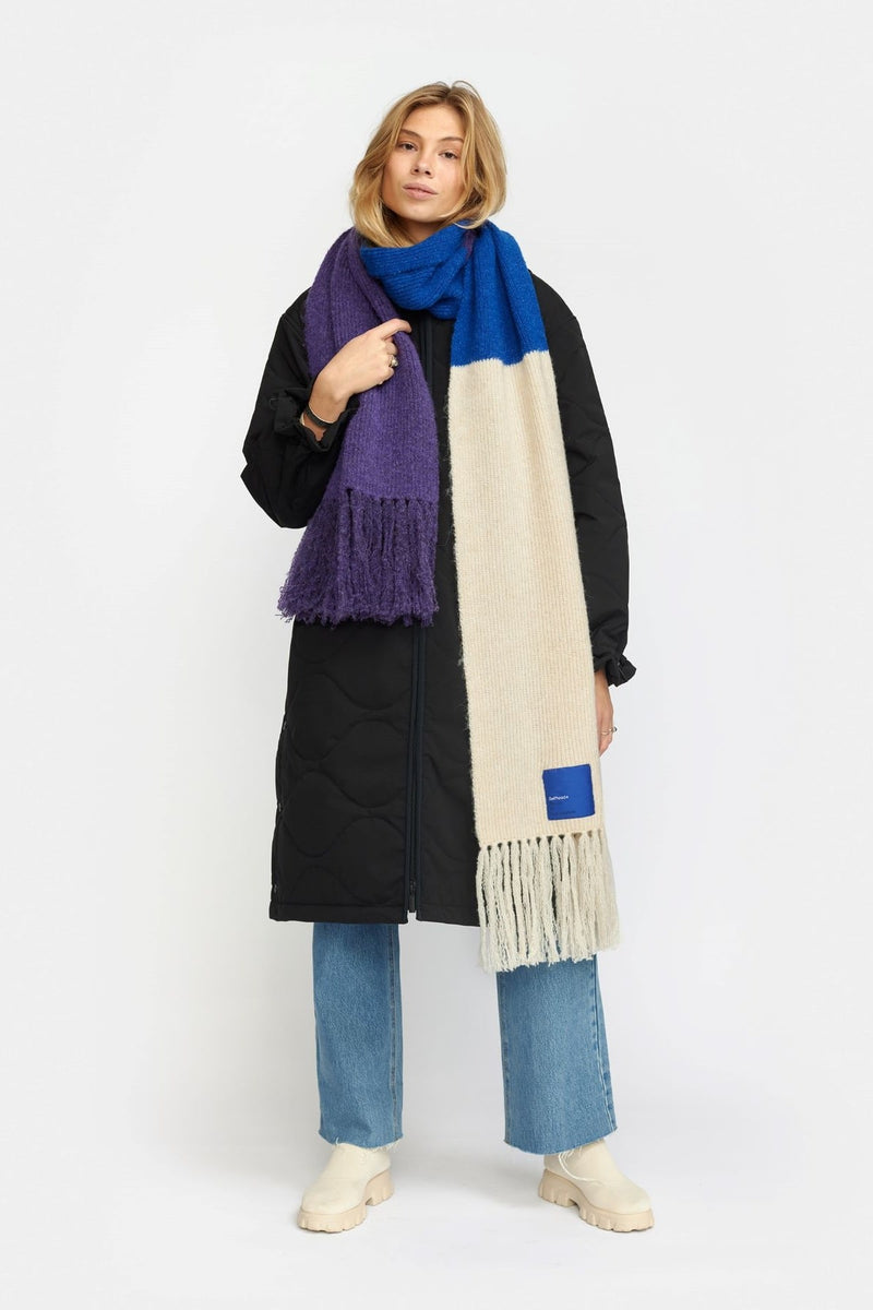 Fluffy Scarf / 99016 - Purple