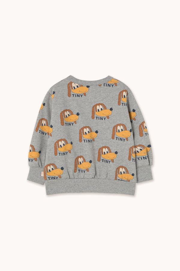 DOGS SWEATSHIRT - MEDIUM GREY HEATHER