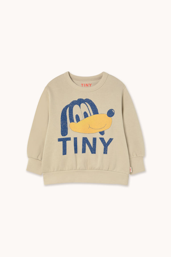 TINY DOG GRAPHIC SWEATSHIRT - DARK VANILLA