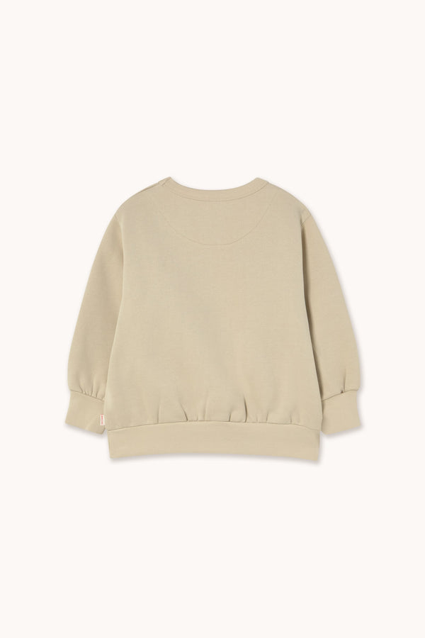 TINY DOG GRAPHIC SWEATSHIRT - DARK VANILLA
