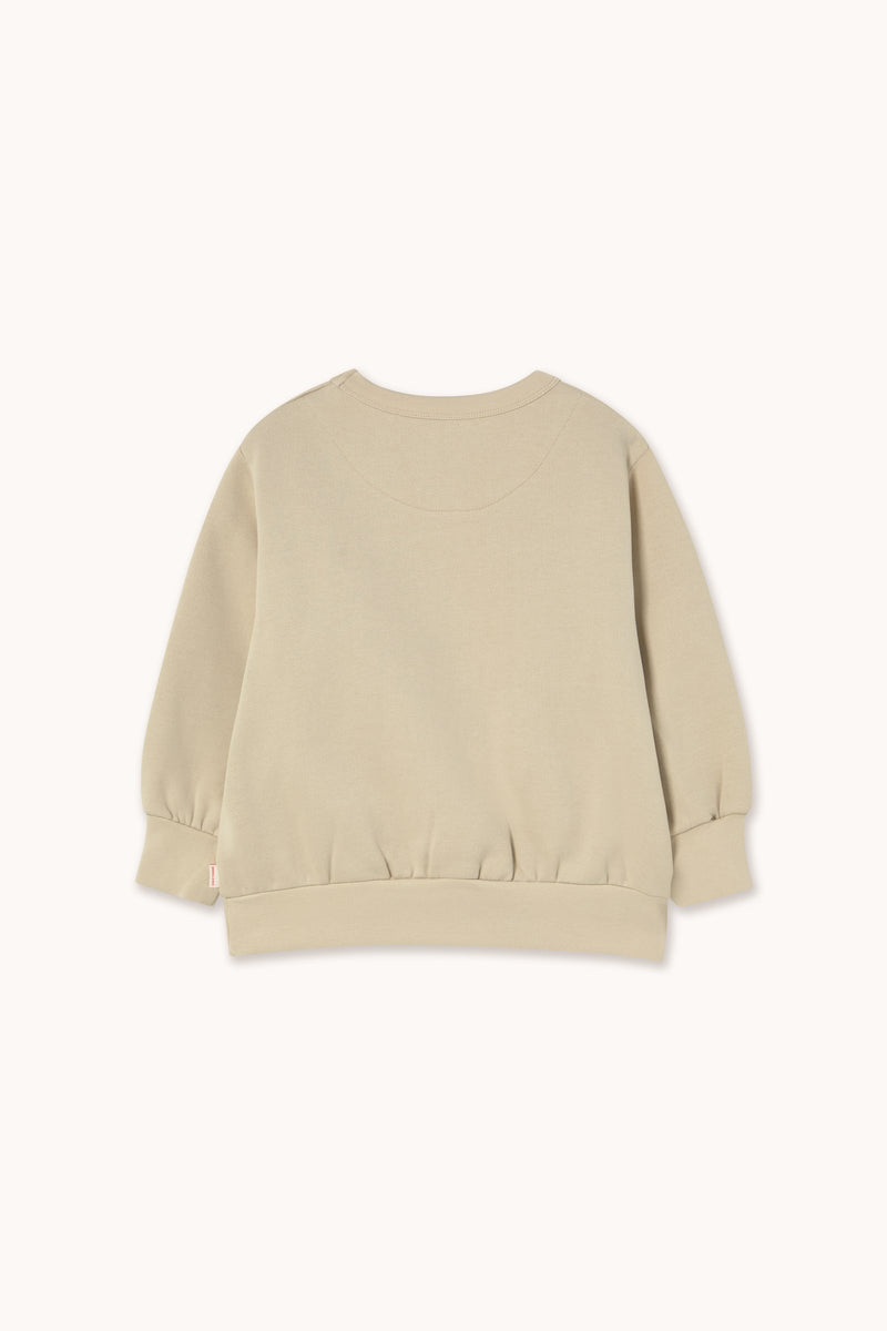 TINY DOG GRAPHIC SWEATSHIRT - DARK VANILLA