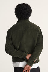 MARTINEZ CORD OVERSHIRT OBSIDIAN