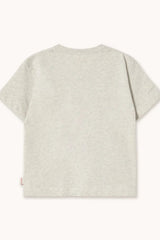 TINY&TINY GRAPHIC TEE - CREAM HEATHER