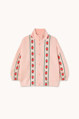 ROSES MOCKNECK SWEATSHIRT - PASTEL PINK
