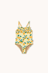 ORANGES SWIMSUIT - PASTEL YELLOW