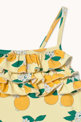 ORANGES SWIMSUIT - PASTEL YELLOW