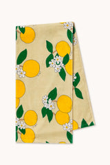 ORANGES TOWEL - PASTEL YELLOW