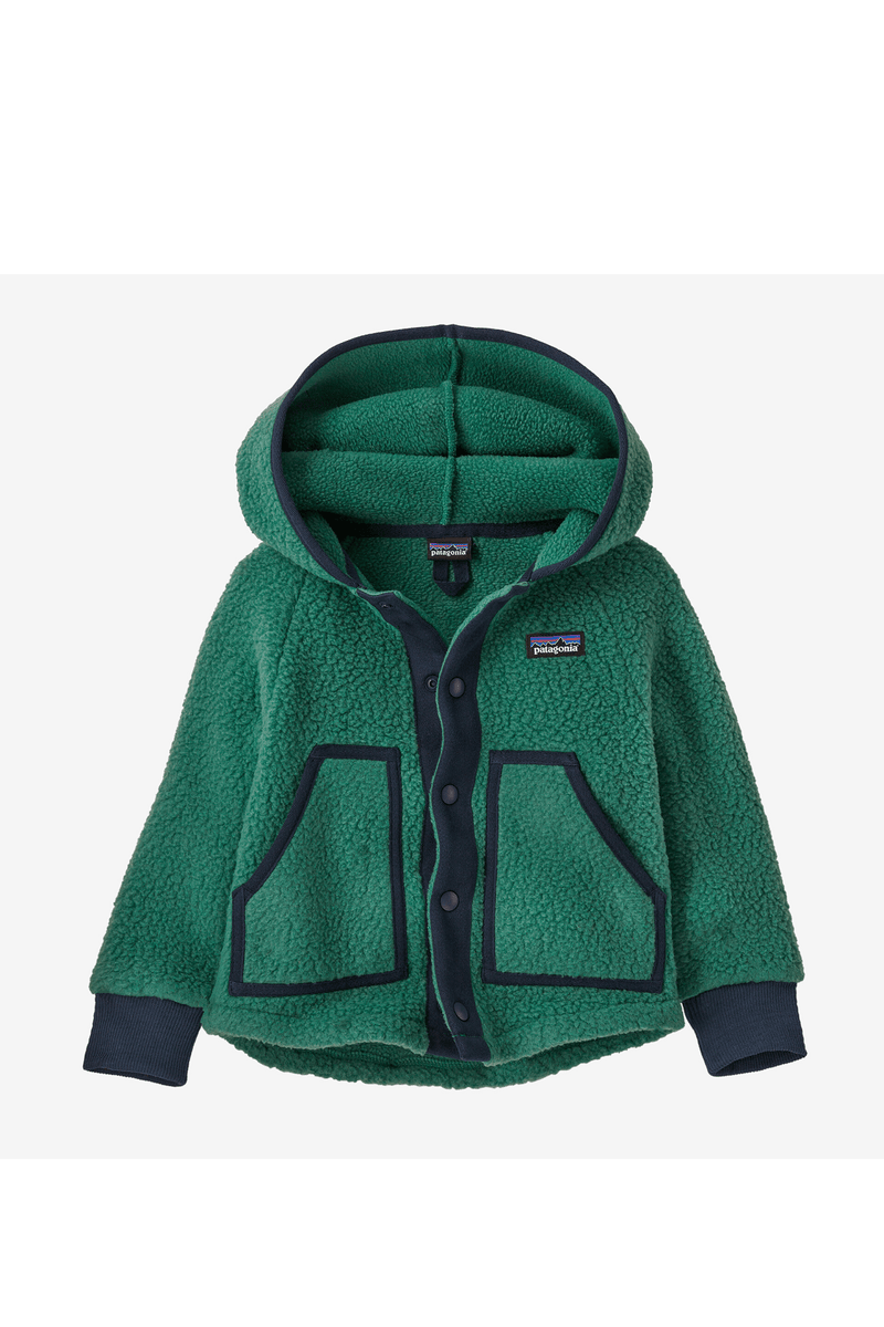 BABY RETRO PILE JKT - CONIFER GREEN 24FW