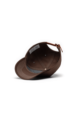 SYLAS PREMIUM CAP BROWN SLATE/VINTAGE WHITE STITCH