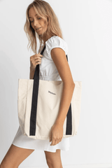 RHYTHM ESSENTIAL TOTE BAG - NATURAL 24FW