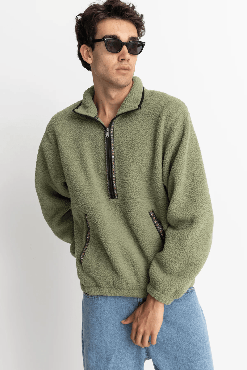 SHERPA PULLOVER - SAGE 24FW