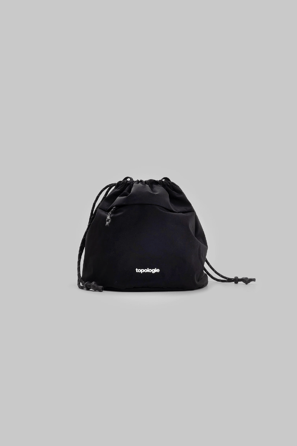 REVERSIBLE BUCKET BLACK TECH SATEEN