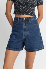 Escape Denim Short - Dark Wash