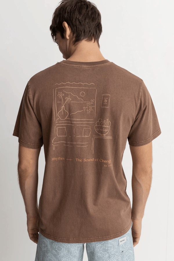 Outside Vintage SS T-Shirt - Brown