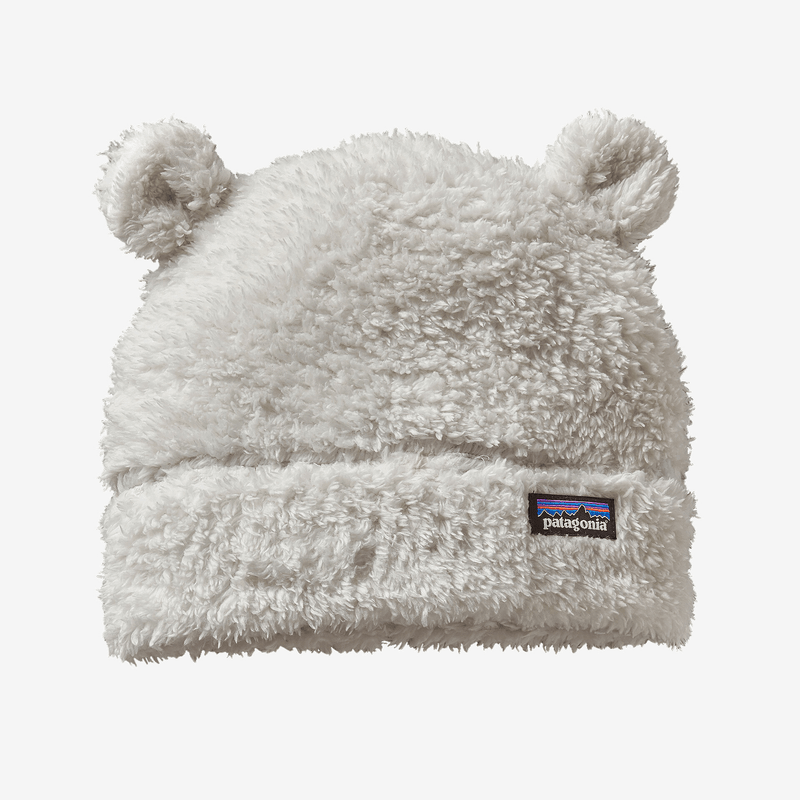 BABY FURRY FRIENDS HAT - BIRCH WHITE 24FW