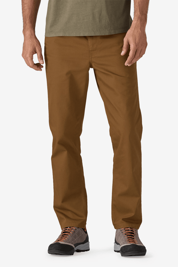 M'S TWILL TRAVELER S-POCKET PANTS REGULAR - Coriander Brown