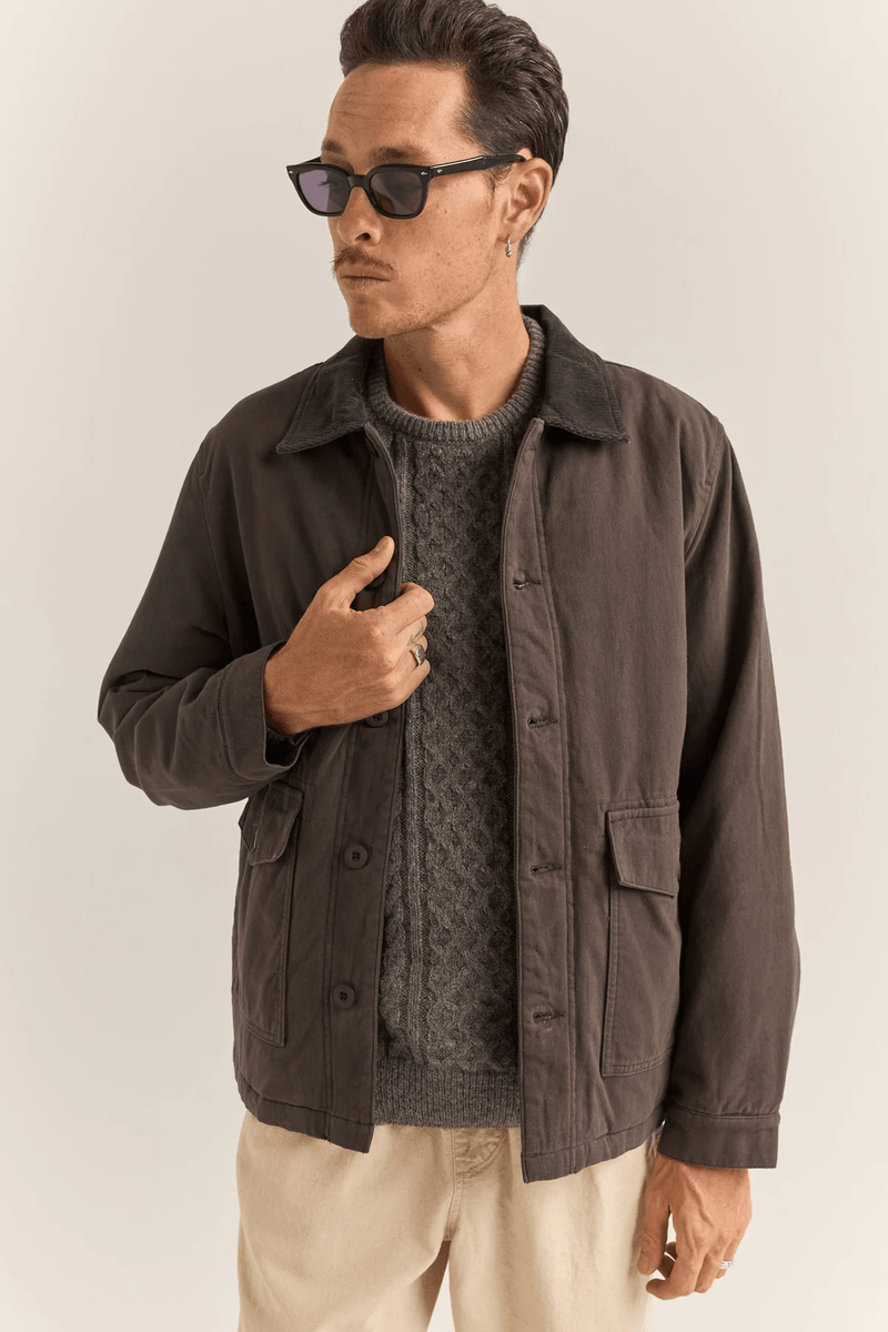 TYPE-12 JACKET - WASHED BLACK