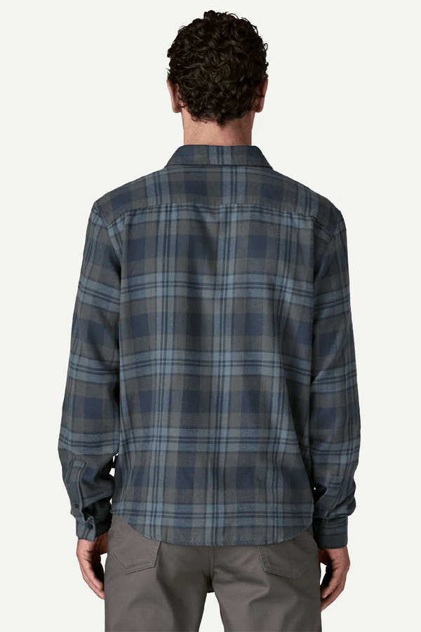 M'S L/S LW FJORD FLANNEL SHIRT - PAW: SMOLDER BLUE