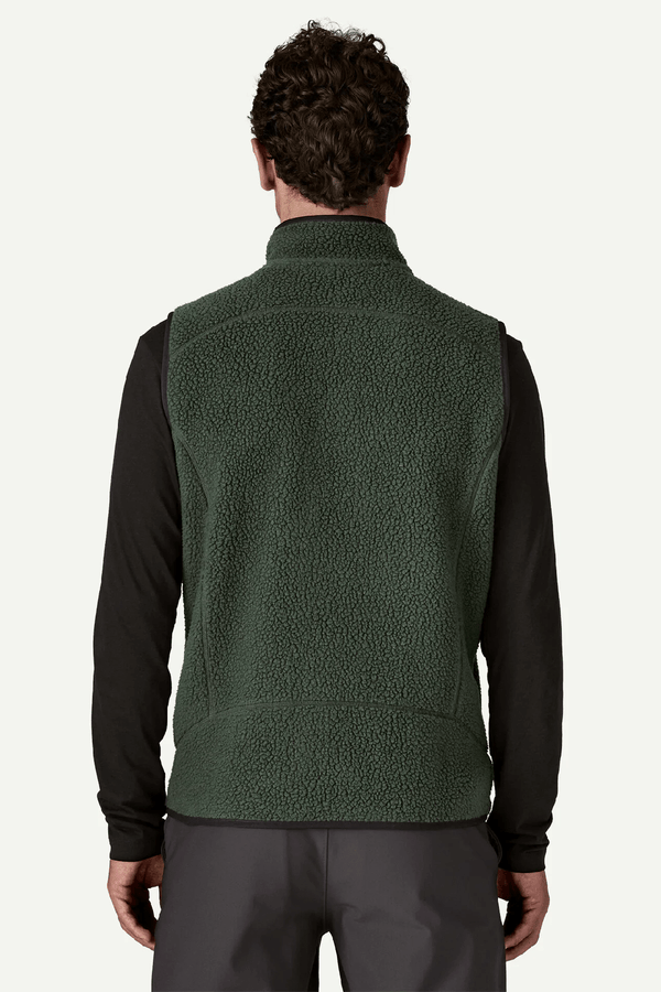 M'S RETRO PILE VEST - OLD GROWTH GREEN