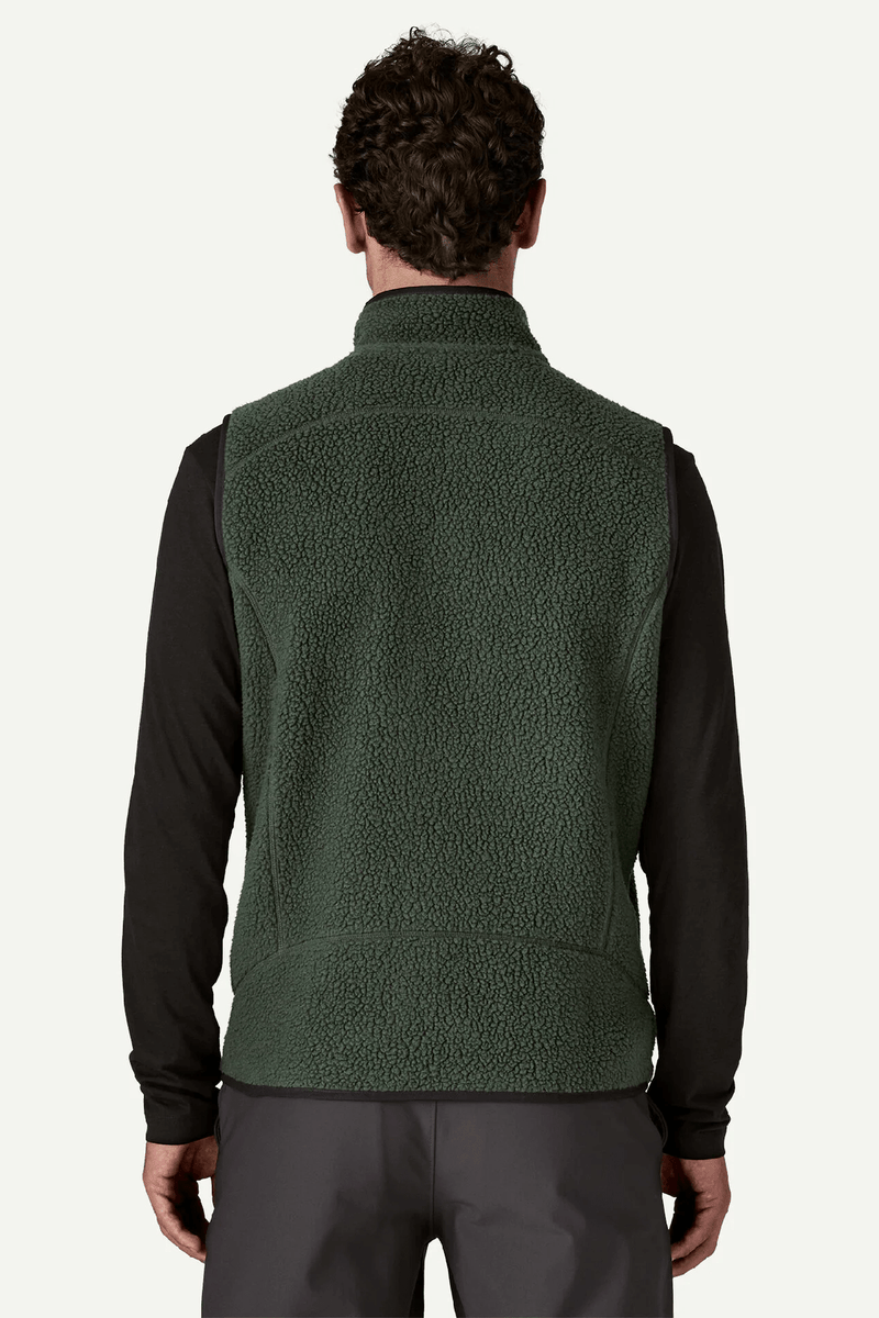 M'S RETRO PILE VEST - OLD GROWTH GREEN
