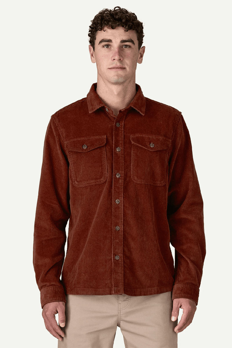 M'S CORDUROY SHIRT - DRIED VANILLA