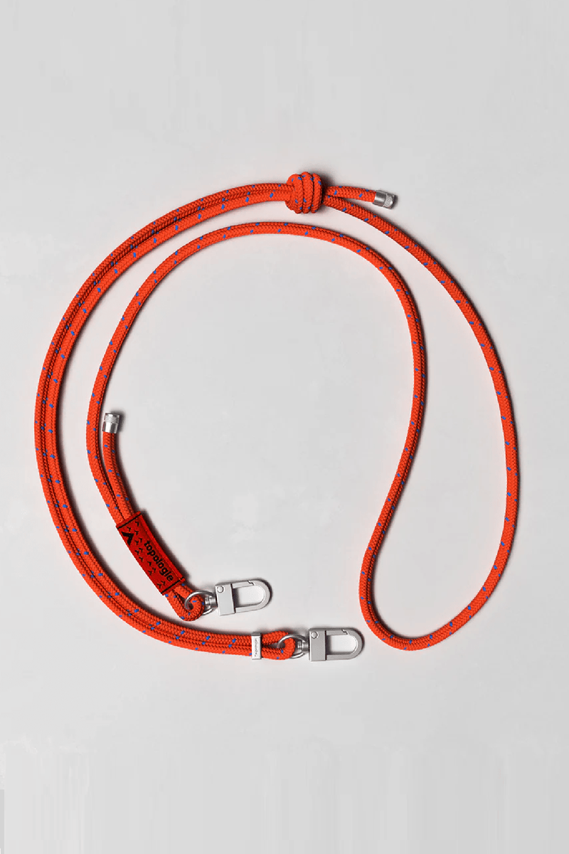 Topologie Wares Straps 6.0mm Rope Strap Orange Blue