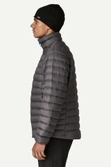 M'S DOWN SWEATER - FORGE GREY