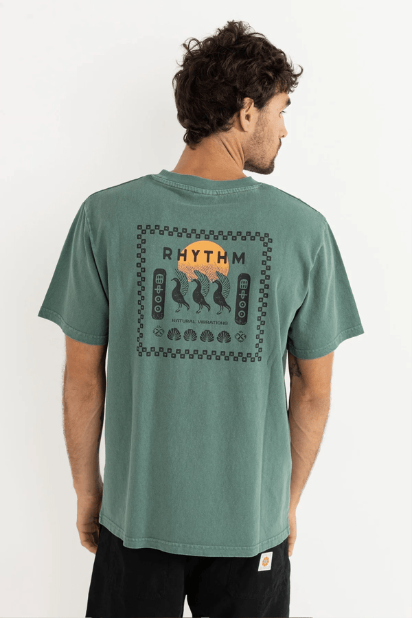 NATURAL VIBRATION VINTAGE T-SHIRT - VINTAGE GREEN