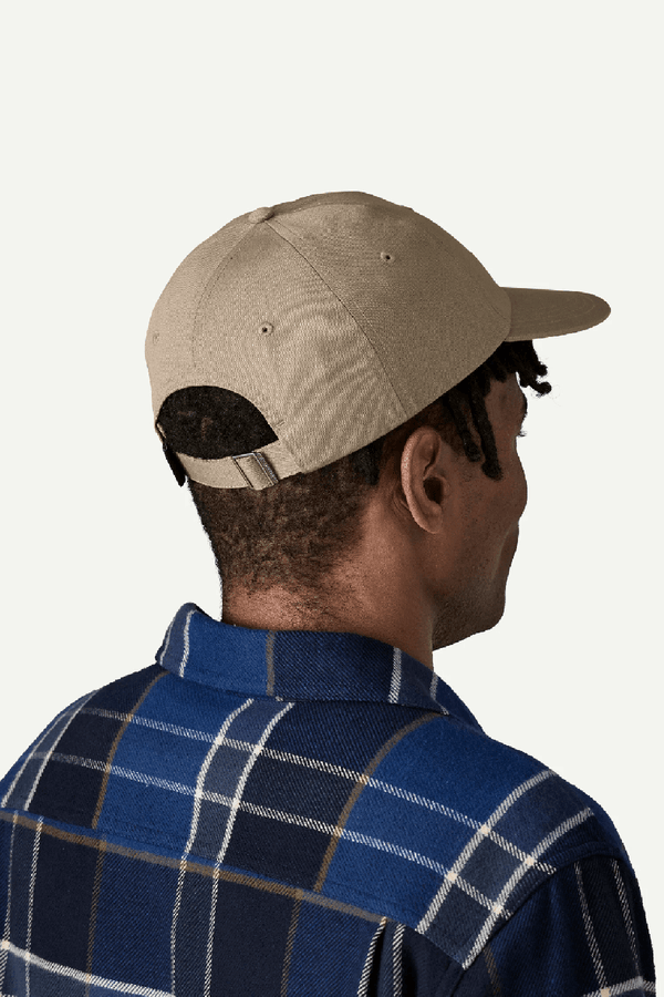 FITZ ROY ICON TRAD CAP - TEXT LOGO: SEABIRD GREY