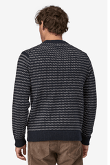 M'S RECYCLED WOOL-BLEND SWEATER - CLASSIC NAVY 24FW