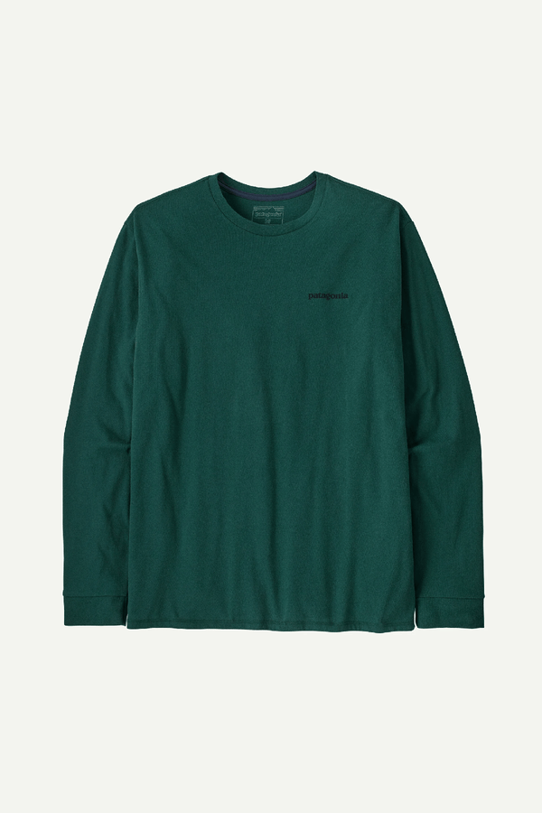 M'S L/S P-6 LOGO RESPONSIBILI-TEE - CASCADE GREEN