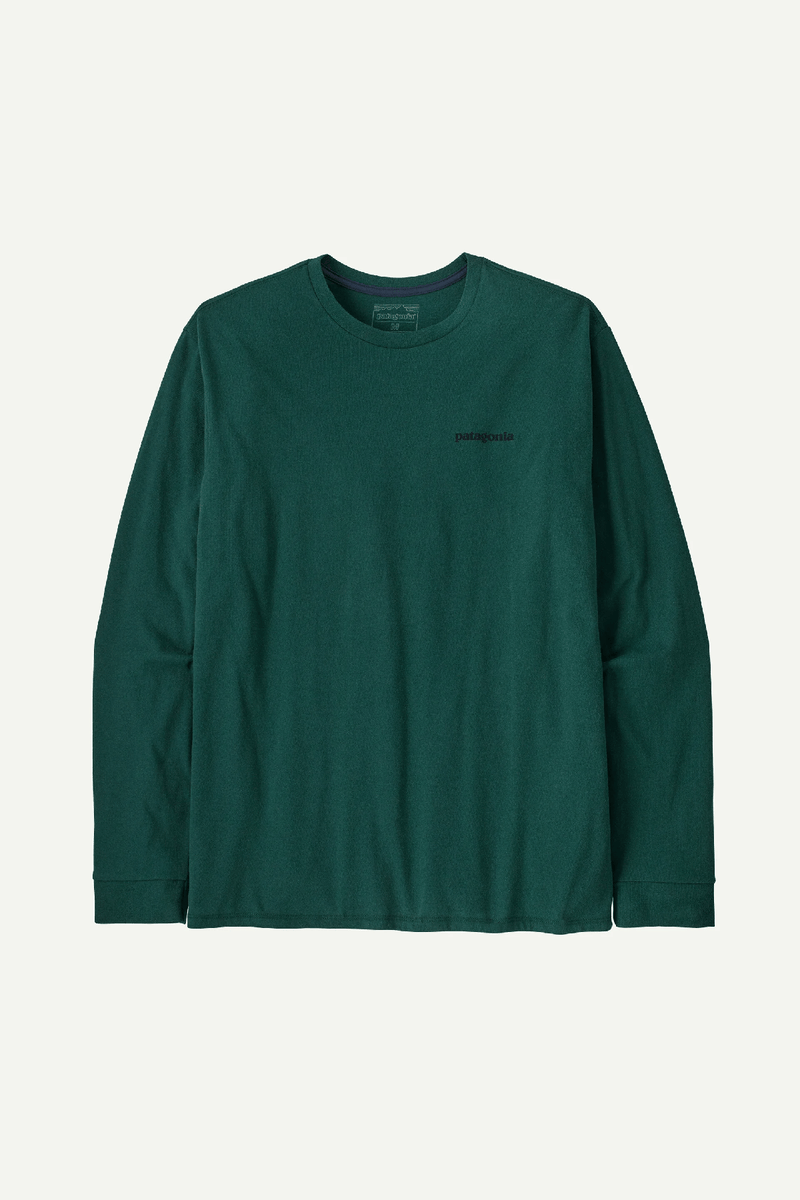 M'S L/S P-6 LOGO RESPONSIBILI-TEE - CASCADE GREEN