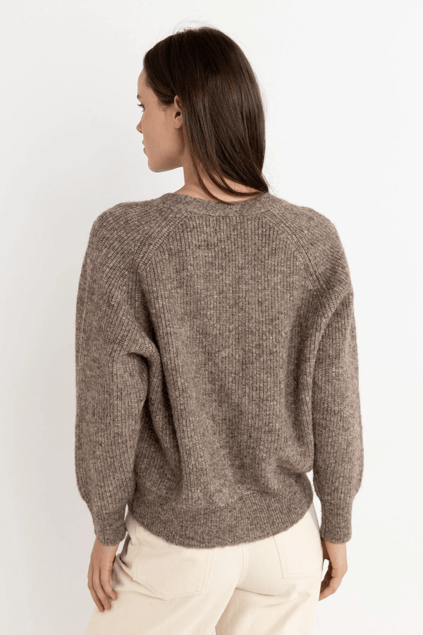 QUINN KNIT CARDIGAN - OATMEAL