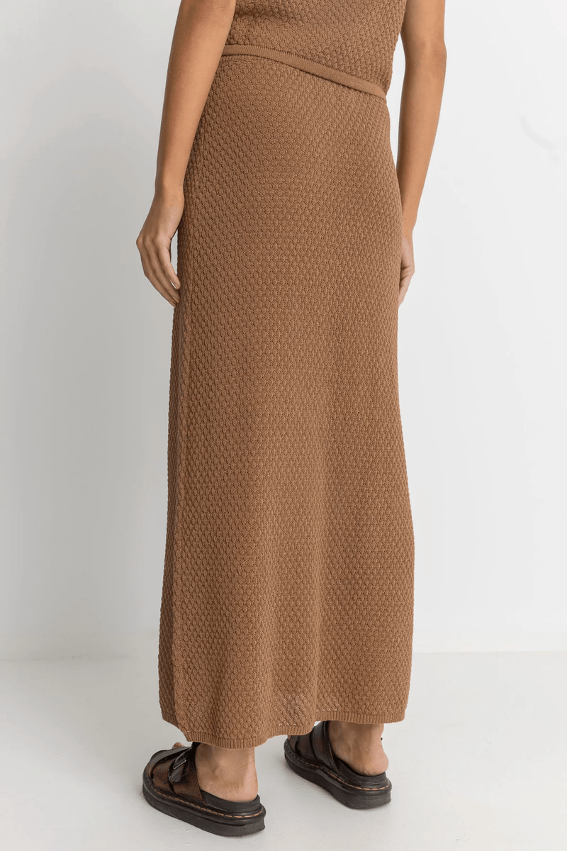 Jossie Knit Max Skirt - Chocolate