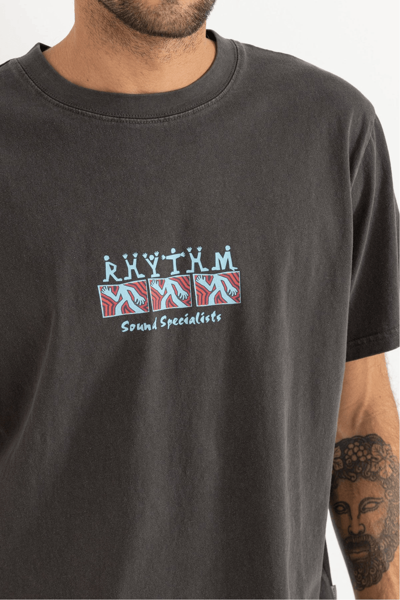 SOUND SPECIALIST VINTAGE T-SHIRT - VINTAGE BLACK