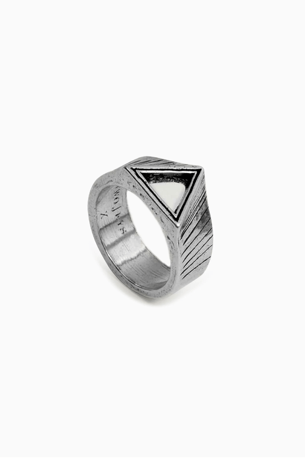 Twojeys Triangle Ring Silver