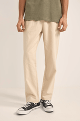 LINEN JAM PANT - BONE 25