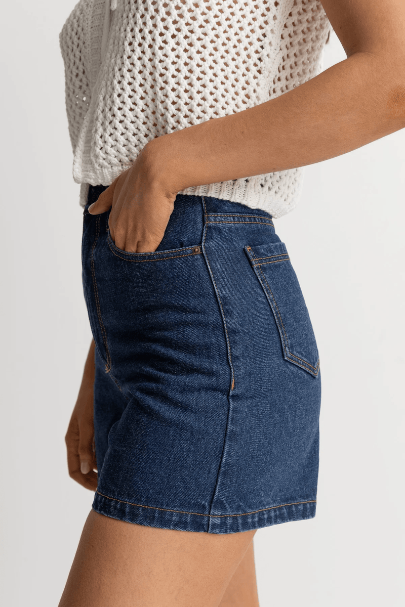 Escape Denim Short - Indigo