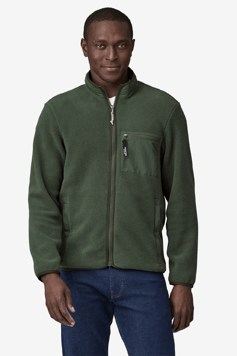 Men's Synchilla® Fleece Jacket - Torrey Pine Green