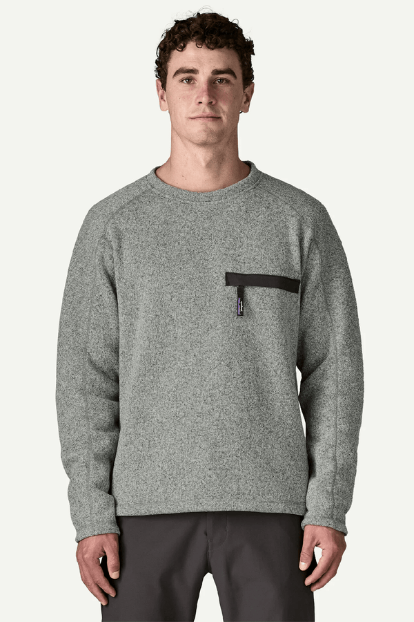 M'S BETTER SWEATER CREWNECK - STONEWASH
