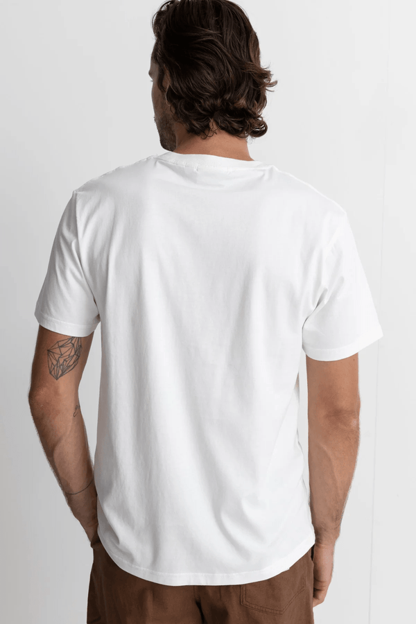 CLASSIC BRAND T-SHIRT - VINTAGE WHITE 24FW