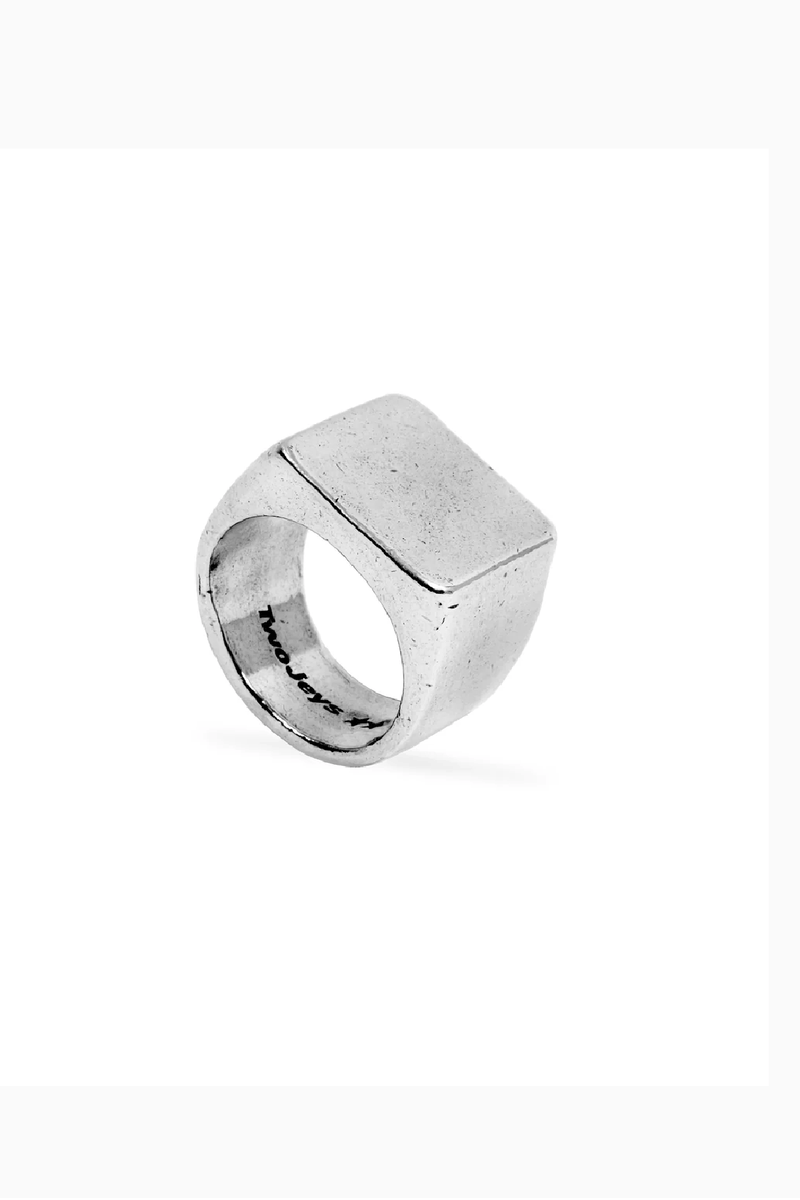 Twojeys Squared Ring Silver