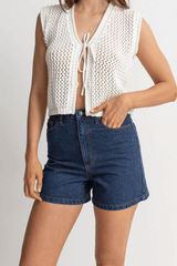 Escape Denim Short - Indigo