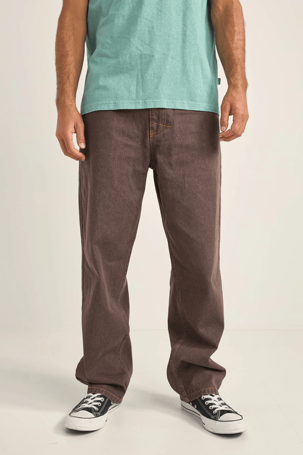 CHILE DENIM PANT - BROWN