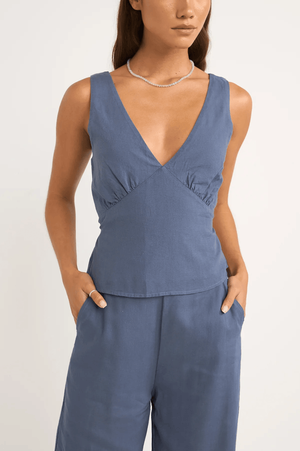 LUCIA TOP - BLUE