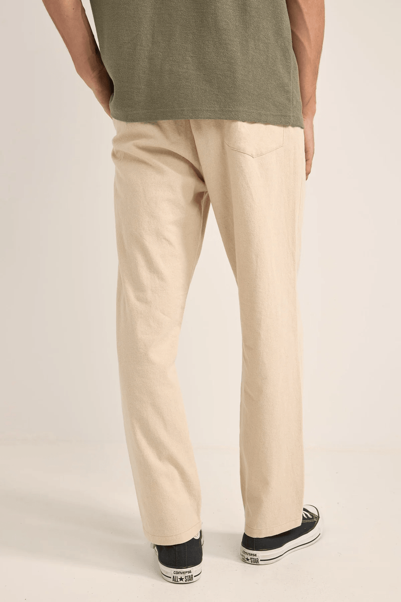 LINEN JAM PANT - BONE 25