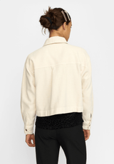 CROPPED SHIRT / 33101 - OFFWHITE